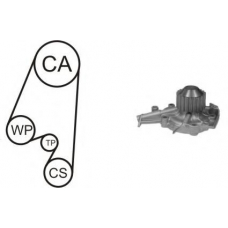 WPK-164602 AIRTEX Водяной насос + комплект зубчатого ремня
