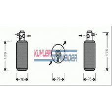 8931101 KUHLER SCHNEIDER Осушитель, кондиционер