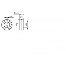 TKR 9160 TIMKEN Натяжной ролик, поликлиновой  ремень