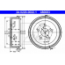 24.0220-0022.1 ATE Тормозной барабан