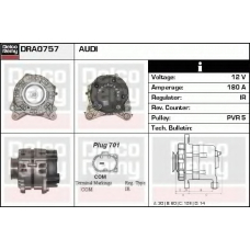 DRA0757 DELCO REMY Генератор