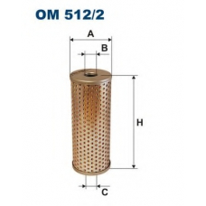 OM512/2 FILTRON Масляный фильтр