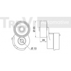 SK008539/1 SK Натяжная планка, поликлиновой ремень