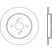 BDR2293.10 OPEN PARTS Тормозной диск