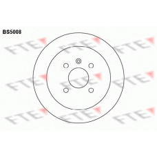 BS5008 FTE Тормозной диск