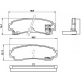 P 56 063 BREMBO Комплект тормозных колодок, дисковый тормоз