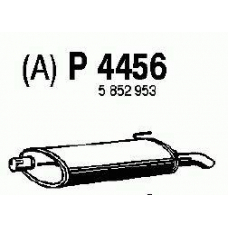 P4456 FENNO Глушитель выхлопных газов конечный