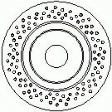 38578 KAWE Тормозной диск