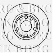 BBD4963 BORG & BECK Тормозной диск