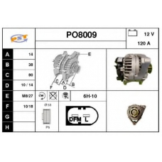 PO8009 SNRA Генератор