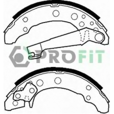 5001-0191 PROFIT Комплект тормозных колодок