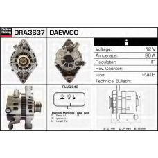 DRA3637 DELCO REMY Генератор