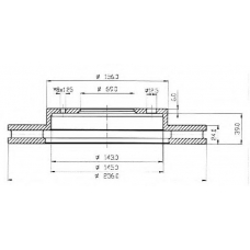 BDC4775 QUINTON HAZELL Тормозной диск