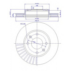 142.529 CAR Тормозной диск