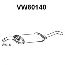 VW80140 VENEPORTE Глушитель выхлопных газов конечный