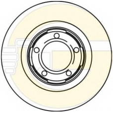 6017333 GIRLING Тормозной диск