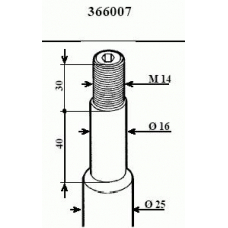 366007 KAYABA Амортизатор