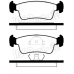 IBD-1898 IPS Parts Комплект тормозных колодок, дисковый тормоз