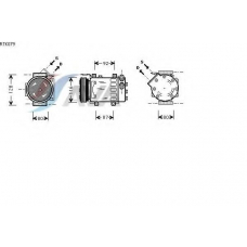 RTK079 AVA Компрессор, кондиционер
