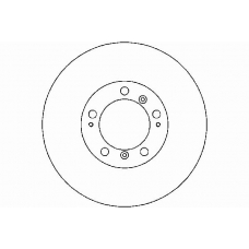 92099900 TEXTAR Тормозной диск