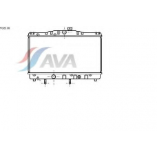 TO2116 AVA Радиатор, охлаждение двигателя