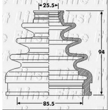 FCB6219 FIRST LINE Пыльник, приводной вал