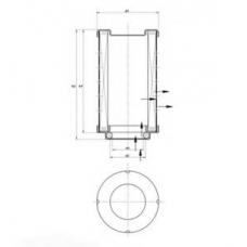 KX 120D KNECHT Топливный фильтр