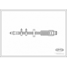 19026350 CORTECO Тормозной шланг