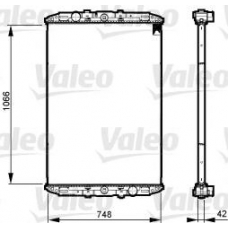 733509 VALEO Радиатор, охлаждение двигателя