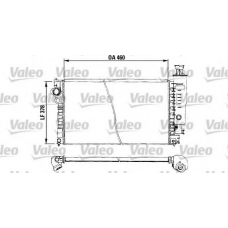 730572 VALEO Радиатор, охлаждение двигателя