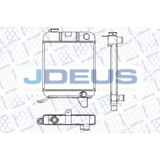 RA0210160 JDEUS Радиатор, охлаждение двигателя