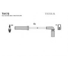 T417S TESLA Комплект проводов зажигания