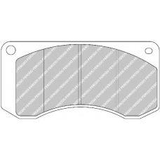 FCV1046 FERODO Комплект тормозных колодок, дисковый тормоз