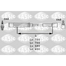 9284002 SASIC Комплект проводов зажигания