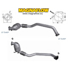 60606D MAGNAFLOW Катализатор