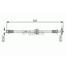 1 987 481 331 BOSCH Тормозной шланг