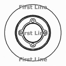 FBD195 FIRST LINE Тормозной диск