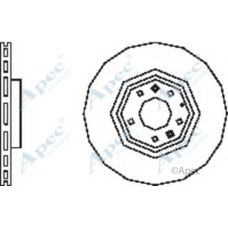 DSK2571 APEC Тормозной диск