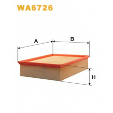 WA6726 WIX Воздушный фильтр