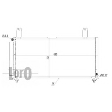 050-016-0007 LORO Конденсатор, кондиционер