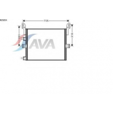 RE5054 AVA Конденсатор, кондиционер