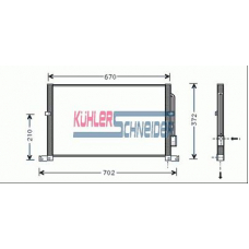 1827201 KUHLER SCHNEIDER Конденсатор, кондиционер