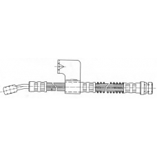 FHY3143 FERODO Тормозной шланг