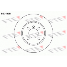 BS3480B FTE Тормозной диск