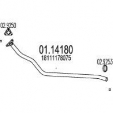 01.14180 MTS Труба выхлопного газа