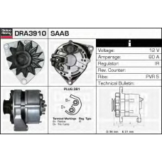 DRA3910 DELCO REMY Генератор