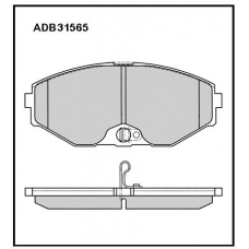 ADB31565 Allied Nippon Тормозные колодки