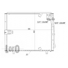004-016-0002 LORO Конденсатор, кондиционер