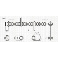 8150 40117 TRISCAN Тормозной шланг