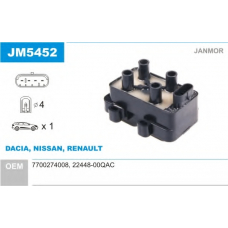 JM5452 JANMOR Катушка зажигания